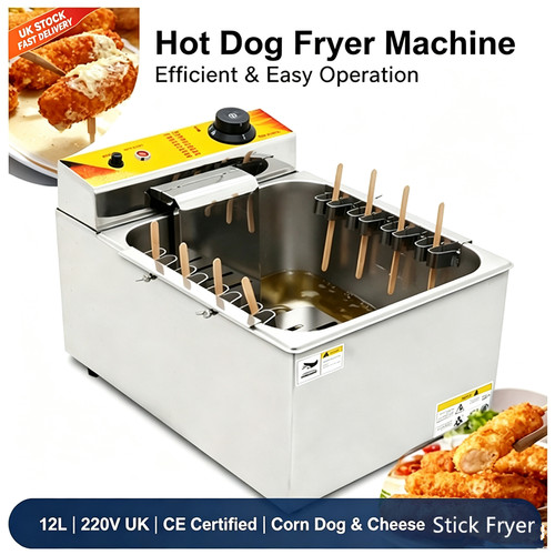 12l commercial deep - 12l, fryer