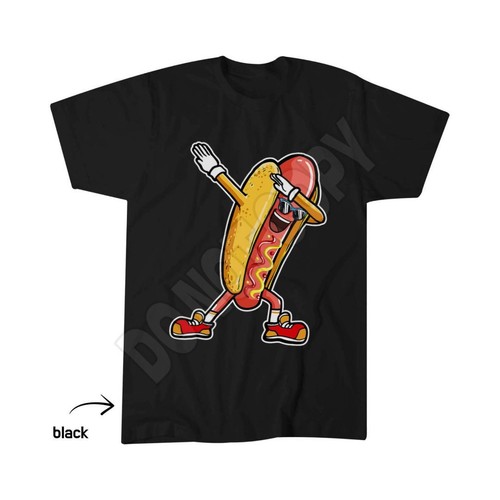 Dabbing hotdog funny - funny, dance