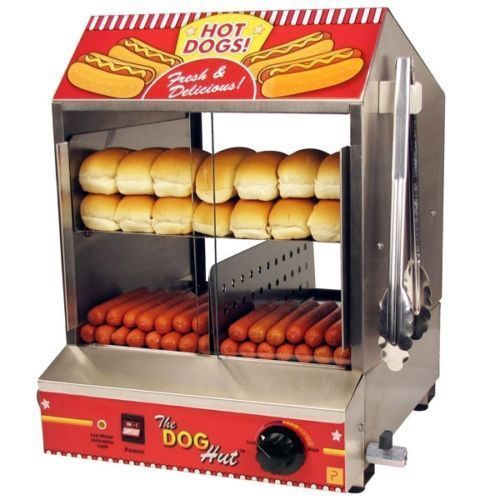Commercial hot dog - hot,