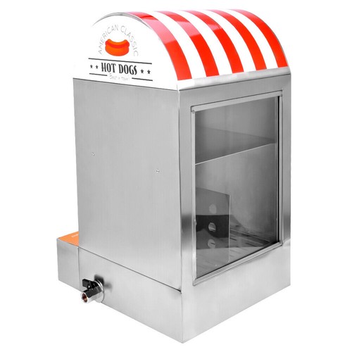 Electric hot dog steamer - hot,