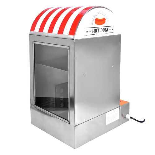 Electric hot dog steamer - hot,