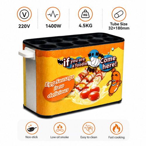 Commercial egg sausage machine - sausage,