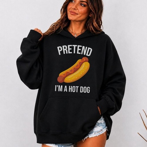 Halloween costume hot dog - hot,