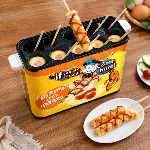 Electric egg sausage cooker - egg,