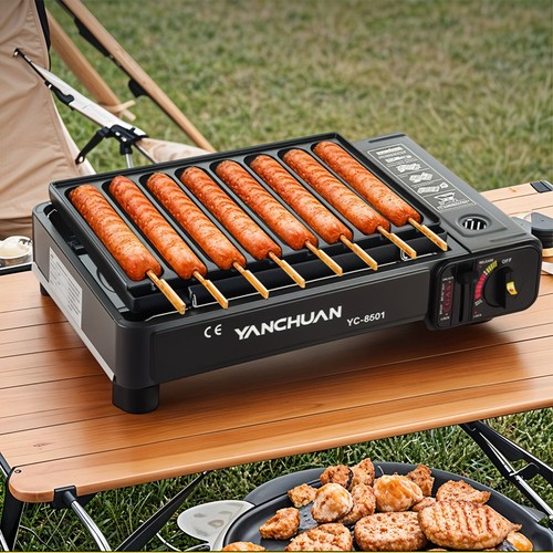 Portable sausage metal hot dog - metal,